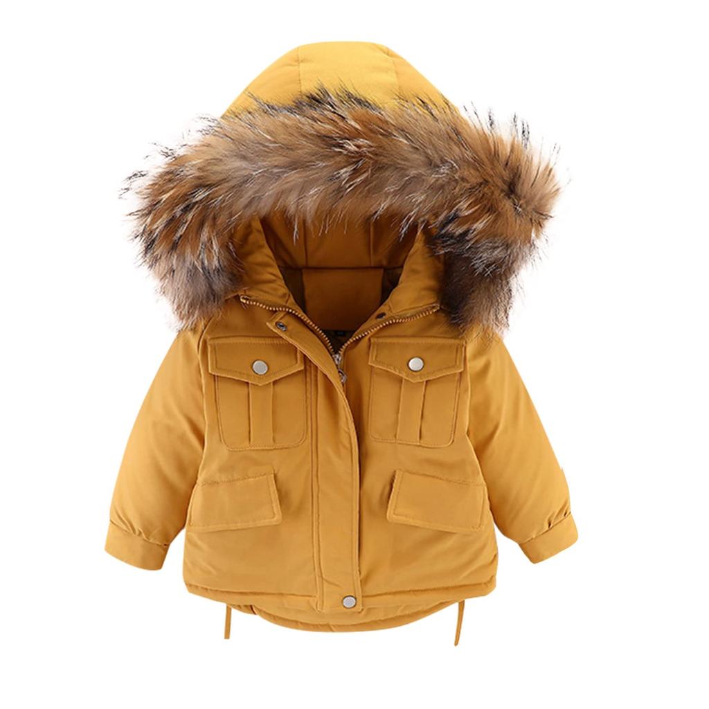 2024 Winter Down Jacket for Girl Clothes Kids Overalls Snowsuit Baby Boy Over Coat Toddler New Year Clothing Set