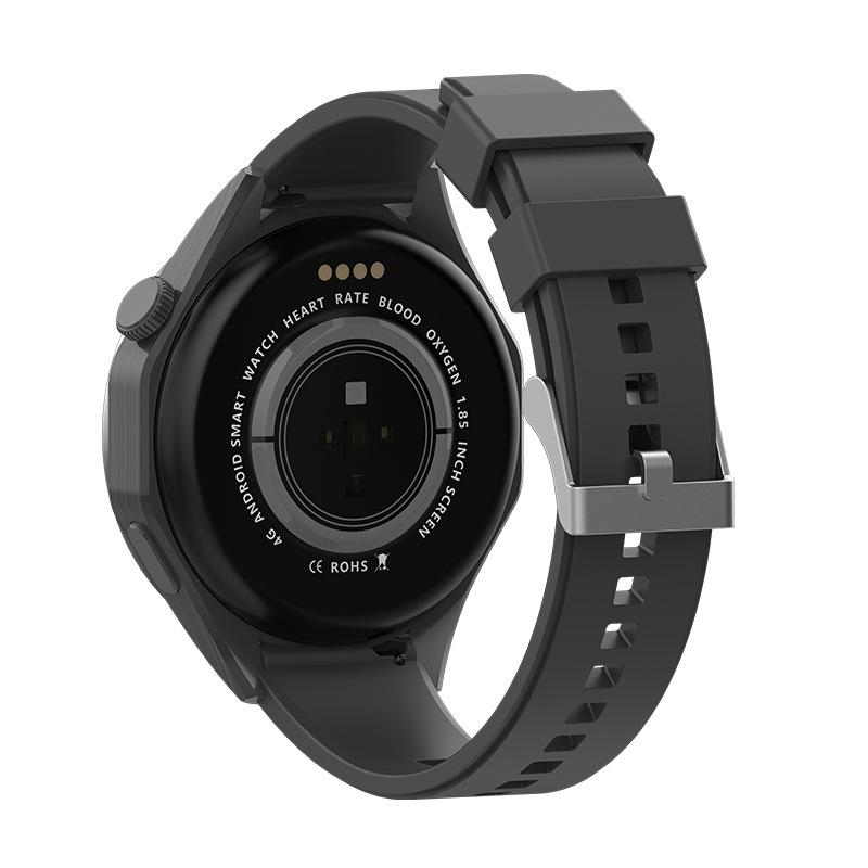 4G SIM Card Smartwatch Round Screen Card Phone Watch 1.85-inch Smart Watch Smart Watch Front And Rear Camera Heart Rate