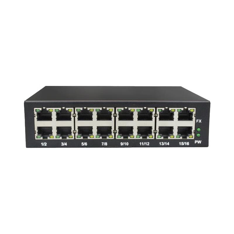 Сетевой коммутатор Daya Hongda 16-портовый 100 Мбит/с Ethernet