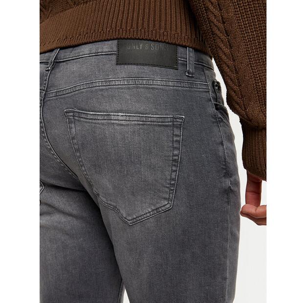 Джинсы Only & Sons 22029827 серый Slim Fit