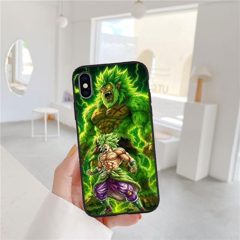 PP27 Dragon Ball BROLY Soft Shell Phone Case for Redmi Note 10 11 12 Pro Max 10S 10C 10T 11A 11S 12S 12C