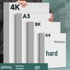 Голландский белый картон для рисования 180 г/м²: 4K и 8K Плотная, Толстая Бумага для Рисования и Живописи