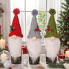 Weekly New Christmas Gnome Wine Bottle Decoration - Creative Rudolph Faceless Doll