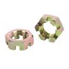 2 Sets Trailer Nut Kit with 1in Shaft Spindle Nuts 1in Washer 2.2in   Cotter Pins Galvanized for 1in Shaft Spindle