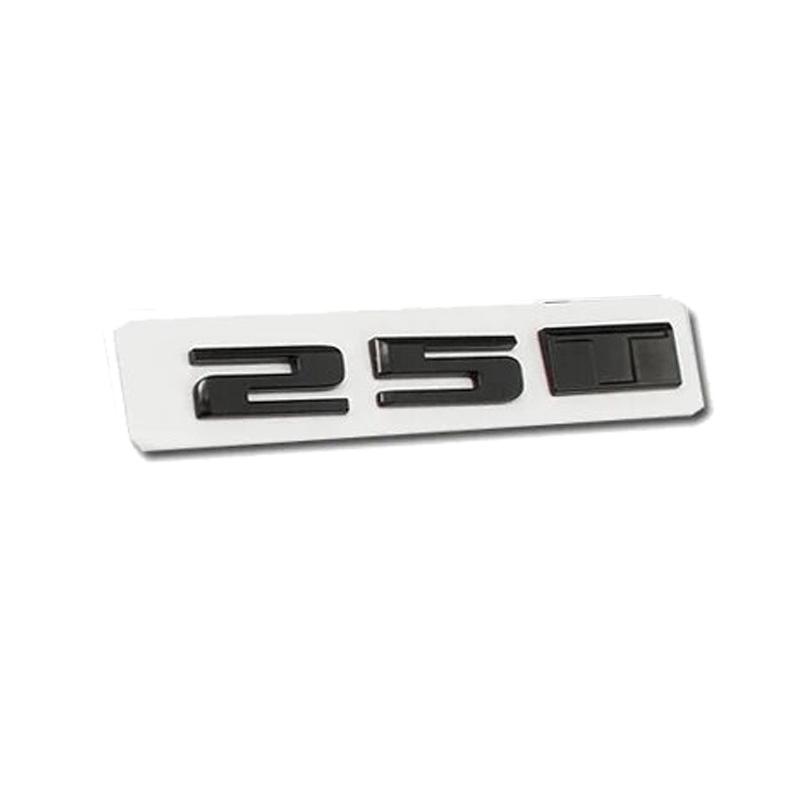 AABHW1 For Cadillac CT5 AWD 25T 28T 40T ABS Car Front Grille Emblem Cover Rear Trunk Badge Stickers Tail Displacement Decal Accessories