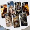 Чехол для телефона Lion Alpha Male Cub для Apple iPhone 11 12 13 14 Pro 7 XR X XS Max 6 6S 8 Plus + Mini 5 SE, мягкий чехол с принтом