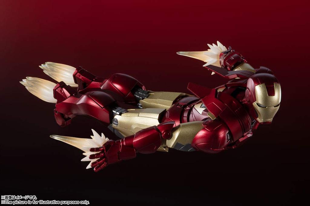 TAMASHII NATIONS Avengers Iron Man Mark 150 мм окрашенная подвижная фигурка SHFiguarts 6-BATTLE DAMAGEEDITION- Приблизительно. ПВХ, АБС, литье под давлением