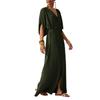 Europe, America 2026 summer new retro casual loose simple waist strap thin dress