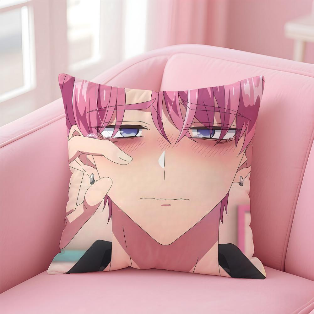 Tamon-Kun Ima Dotchi! Cushion Cover Comfortable Reversible Pillow Cover Ideal For Car Sofa Bedroom & Beyond