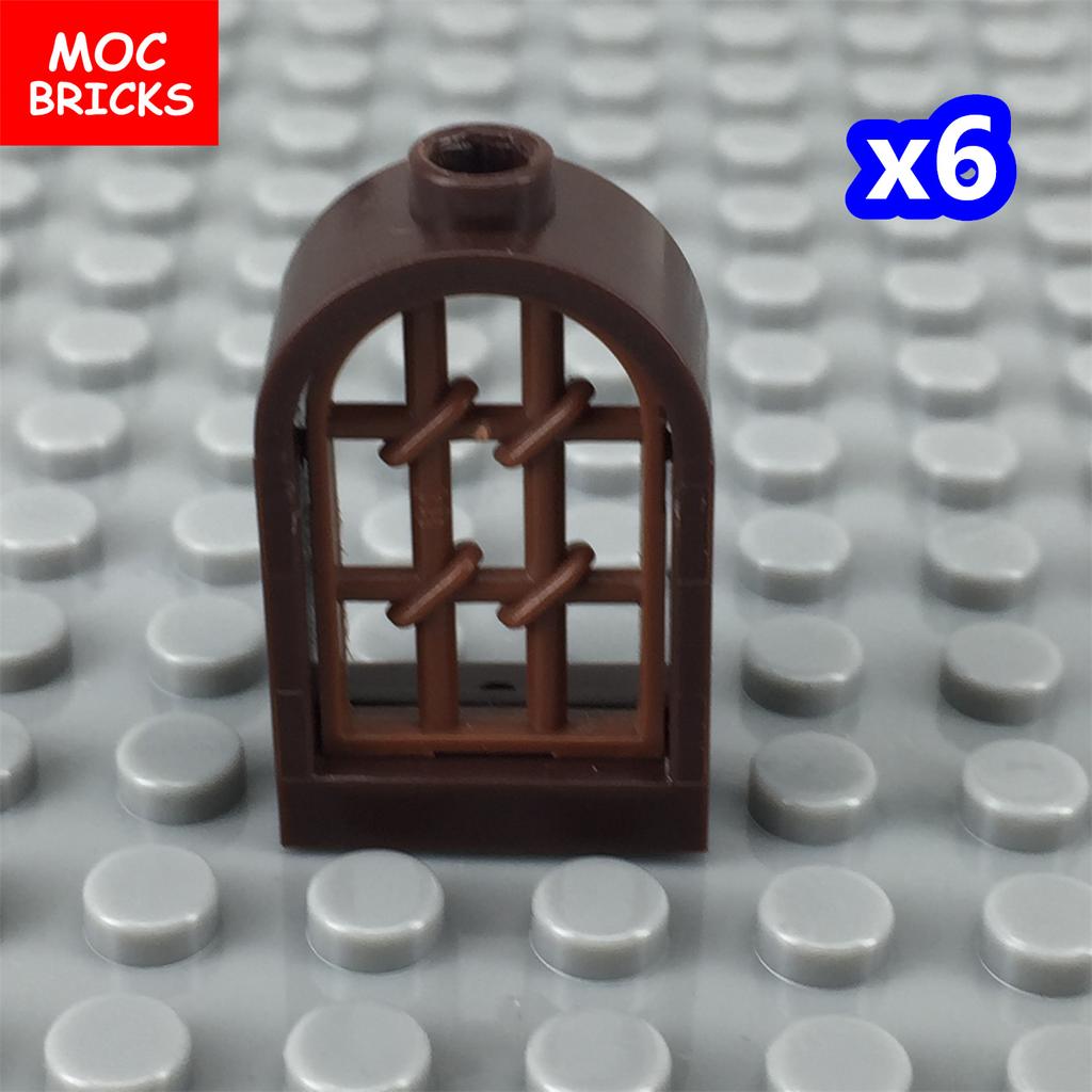 MOC Кубики Городской Дом Окно 1x2x3 1x2x2 30044 60607 Образовательные Собранные Строительные Блоки Модель Архитектура Детские Игрушки