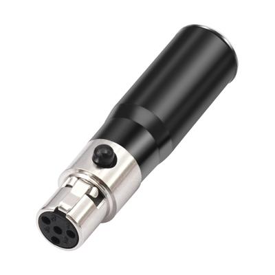 4-контактный на 3-контактный XLR адаптер-головка Мини аудиоконвертер Конструкция для легкой установки для быстрого подключения между устройствами