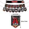 30Pcs Lethal Company Party Supplies Include A Banner, Cake Toppers, Balloons