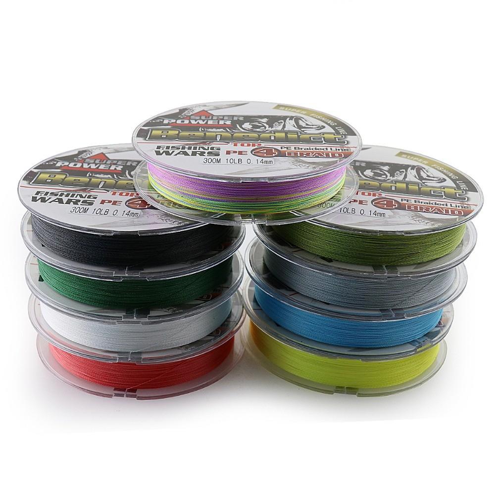 8-Strand Pe De Pesca Braid Fishing Line Multicolor Multifilament Saltwater PE Wire Floating for River Lake Stream Fishing