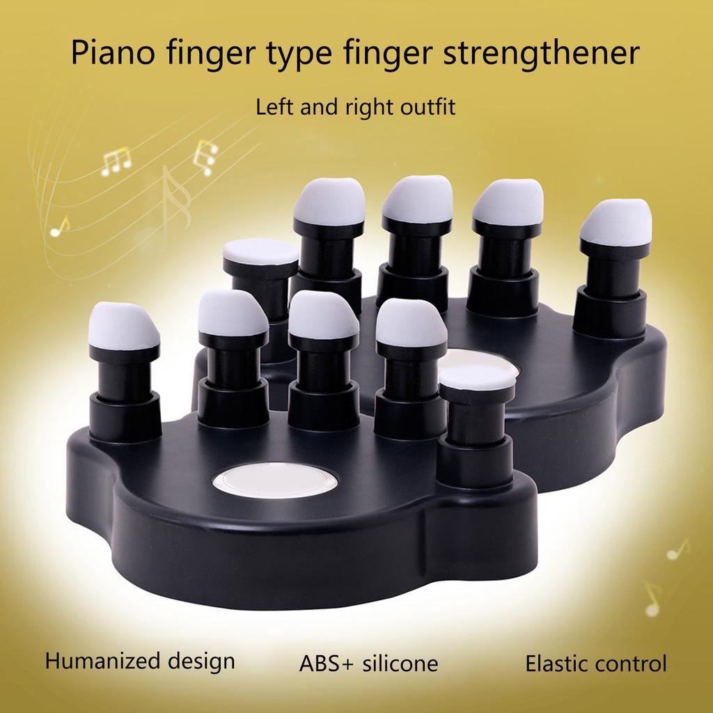2 PCS Piano Finger Trainers Hand Grip Exerciser Ergonomic Finger Training Correctors Pressing Posture Correction Tool