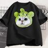 Girls Clothes Summer Fashion TShirt Fun and Cute Cat Kitten Print ShortSleeved Tops Children Summer Clothes  T Shirt Unisex