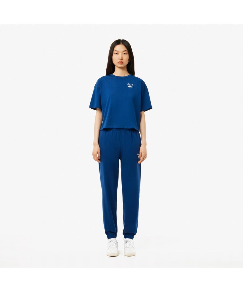 LACOSTE Женские базовые спортивные штаны с графическим принтом Xf2566-54N Hbm