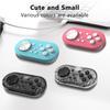 LinYuvo Meteor Light Key Chain Sized Mini Wireless Controller for Switch&Lite&OLED, PC, Android &MacOS with LED Lights KS54