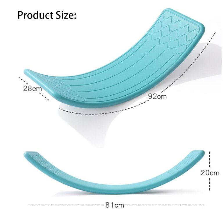 Wobble balance board - blue