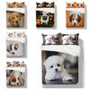 Комплект постельного белья с 3D рисунком домашнего животного для дома, спальни, пододеяльник, наволочка, односпальная/двуспальная кровать, 2/3 спальни, декоративный комплект постельного белья