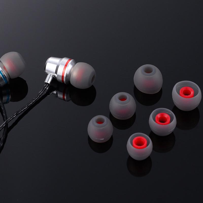 Силиконовые улучшенные вкладыши для наушников с шумоизоляцией, размер SM M-L