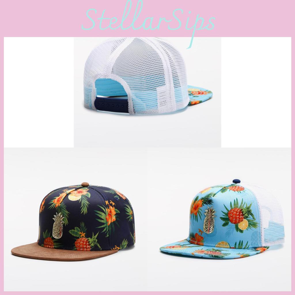 Adjustable Summer Trucker Hat With Wide Brim And Logo Print For Outdoor Fashion