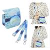 PU Lther Portable Single Shoulder Camera Case Protective Pouch Cover Bag for    8/8+/9(Banana Lf )