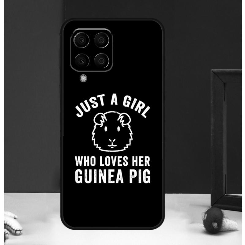 Милые животные Морская свинка Чехол Для Samsung Galaxy M54 M34 M14 M35 M56 M12 M06 M32 M52 M55 M15 M11 M13 M16 M36 M31 M53