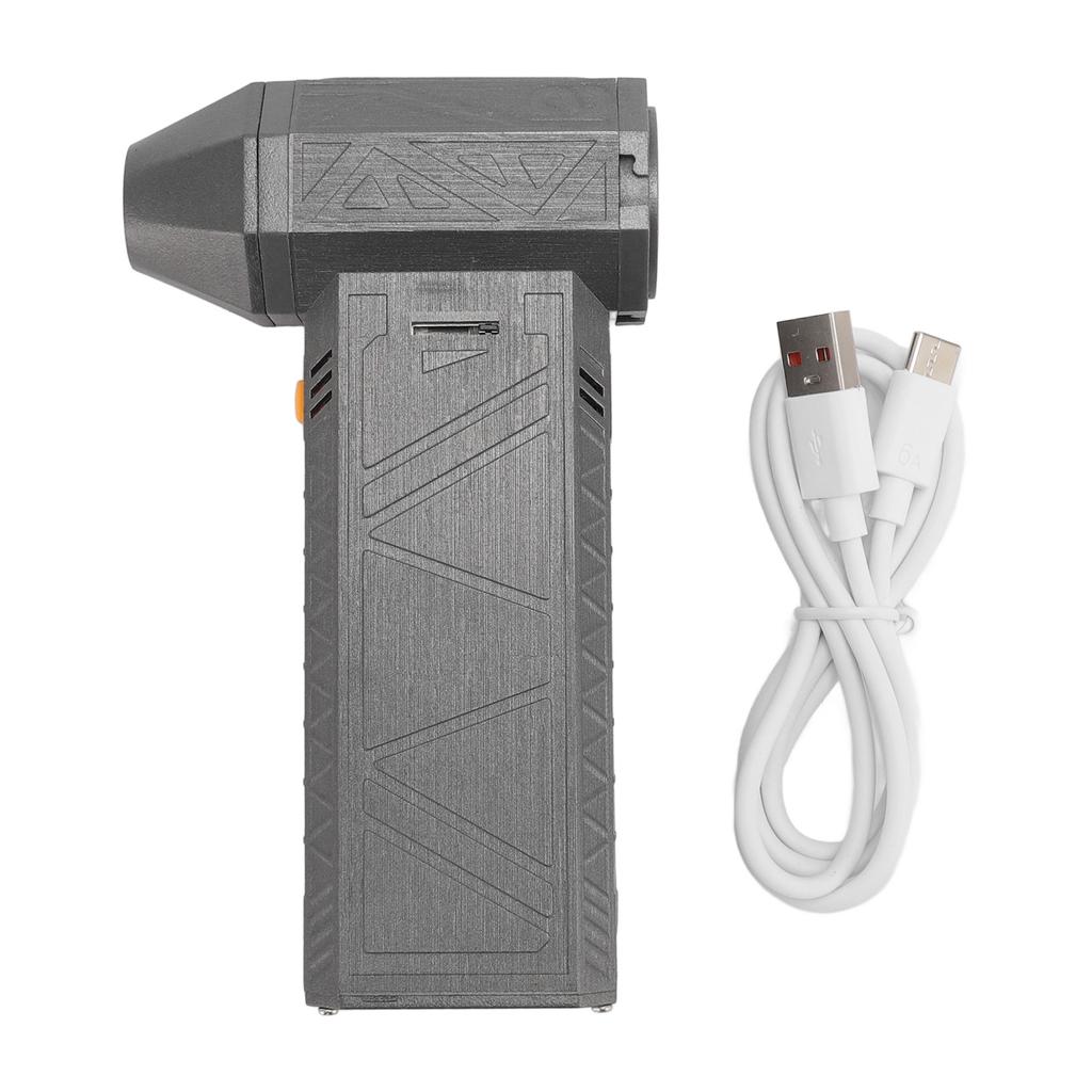 Мини-вентилятор Jet Fan, высокая скорость 200000 об/мин, портативный, перезаряжаемый, многоцелевой, бесступенчатый, тип C, быстрый