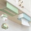 Under Cabinet Paper Towel Holder Strong Load-bearing Paper Towel Rack Tissue Box  Bathroom