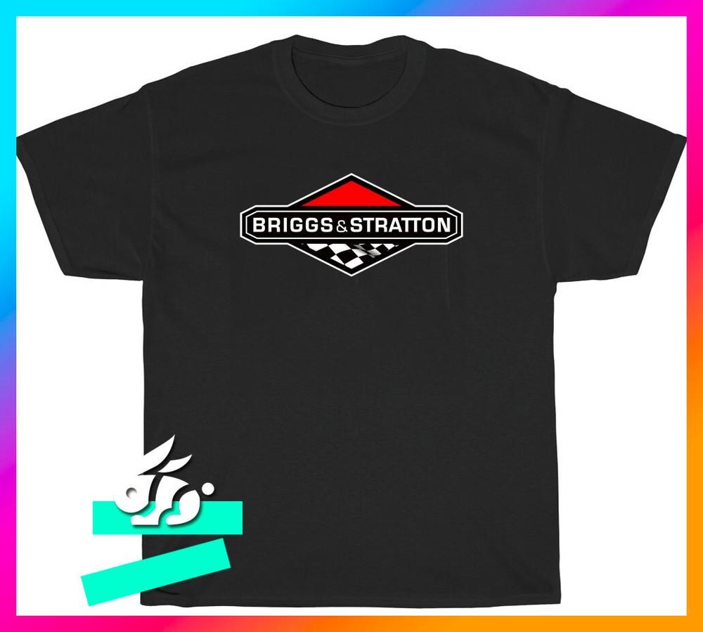 Новая футболка с логотипом американского забавного сервисного двигателя Briggs & Stratton, унисекс, размеры S-5XL