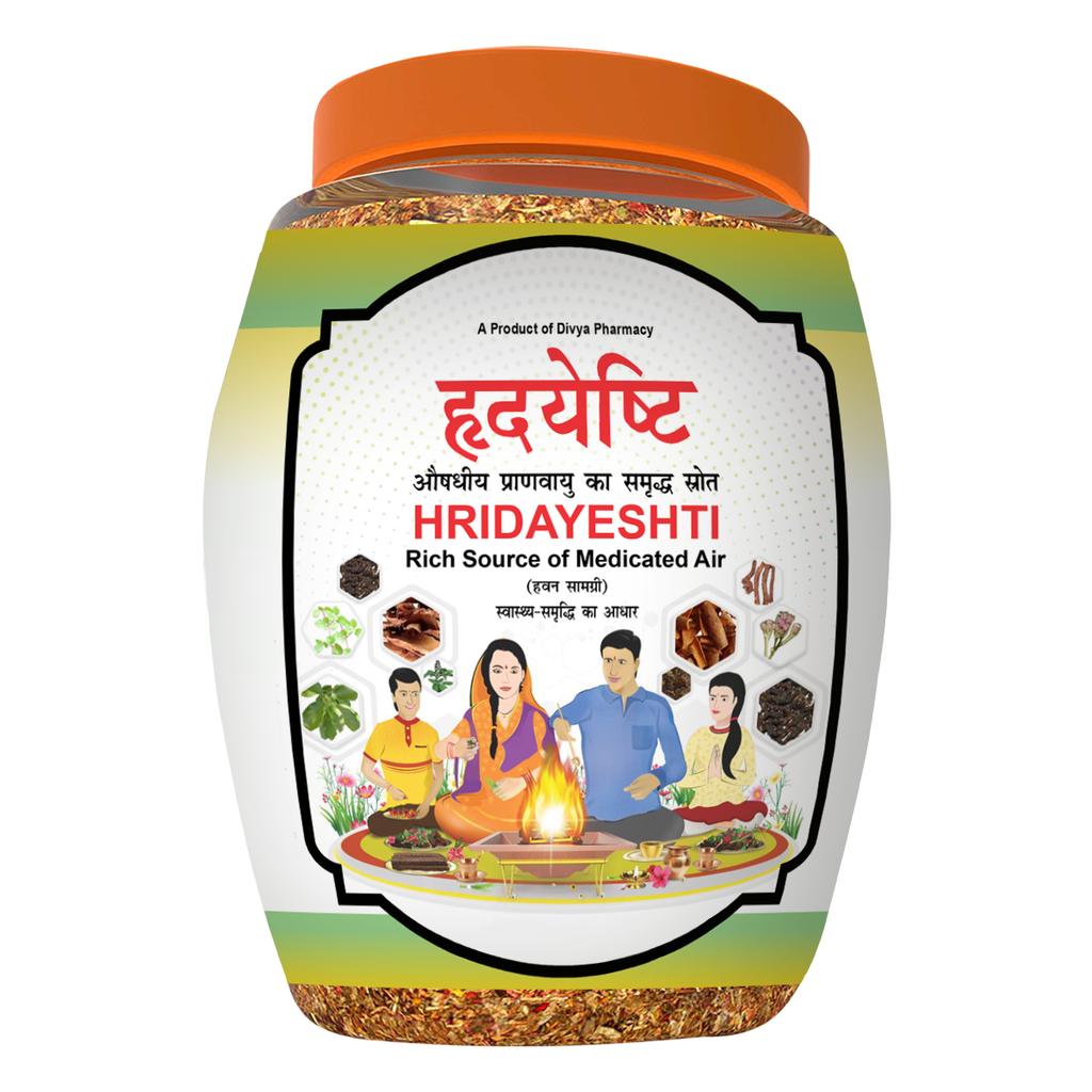 Patanjali Divya Hridayeshti (Hawan Samagri), With Beneficial In Cardiovascular, 400g