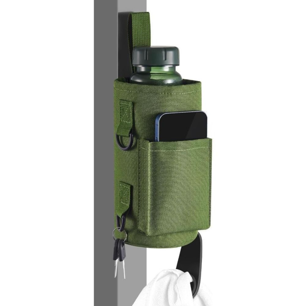 Магнитная сумка для бутылок с водой, большая вместимость, спортивная сумка для бутылок с водой, сумка для бутылок в спортзале, фитнес