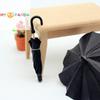 Кукольный домик Миниатюрный Симуляция Черный Зонт Может Открываться Мини Зонтики Модель Домик для Кукол Ретро Сцена Украшения DIY 1 12 Подходит для Детей Развлекательный Веселый
