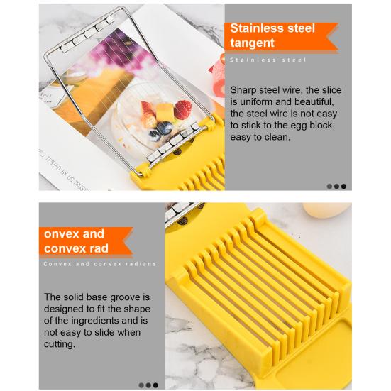 Яйцерезка 12 линий из нержавеющей стали для быстрой нарезки сыра