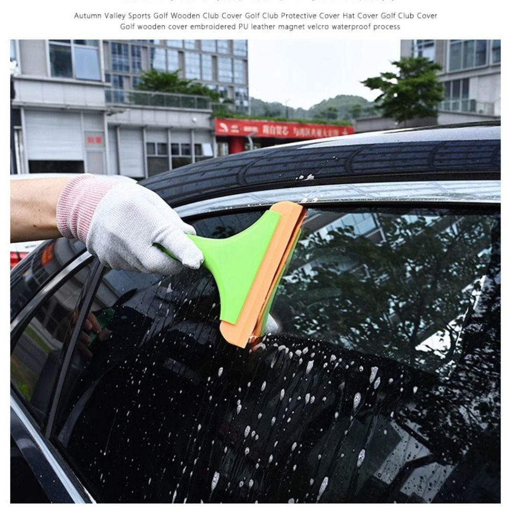 Silicone Car Silicone Squeegee Flexible Handle Silicone Squeegee Car Rearview Mirror