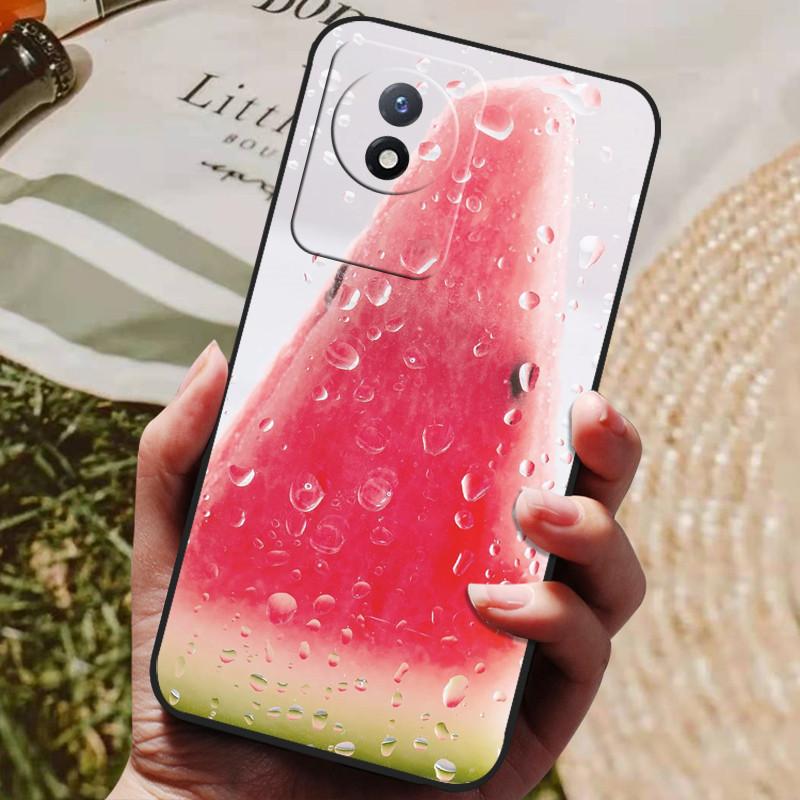 Чехол для Vivo Y02S V2203 Мягкий ТПУ Силиконовая Задняя Крышка для Vivo Y02 V2213 Y02 Y 02S 4G 2022 Чехлы для Телефона Защитный Модный Coque
