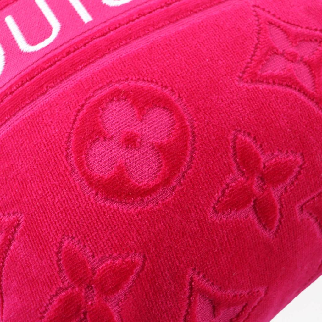 Excellent LOUIS VUITTON cushion Coussin LV Vacation Logo design Women M77525 Used