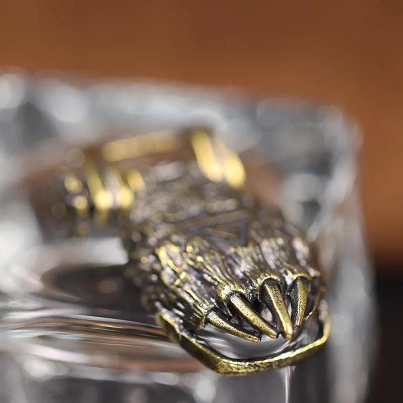 Медвежий коготь латунная пряжка EDC Outdoor DIY плетеный паракорд браслеты для выживания принадлежности аксессуары ретро зонтик веревка шнур бусины