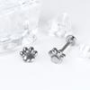 Raccon Raccoon Dogs and Cats Diary Titanium Steel Labret Ear Bone Stud Female Thread Fashion Sexy Ins Piercing Jewelry