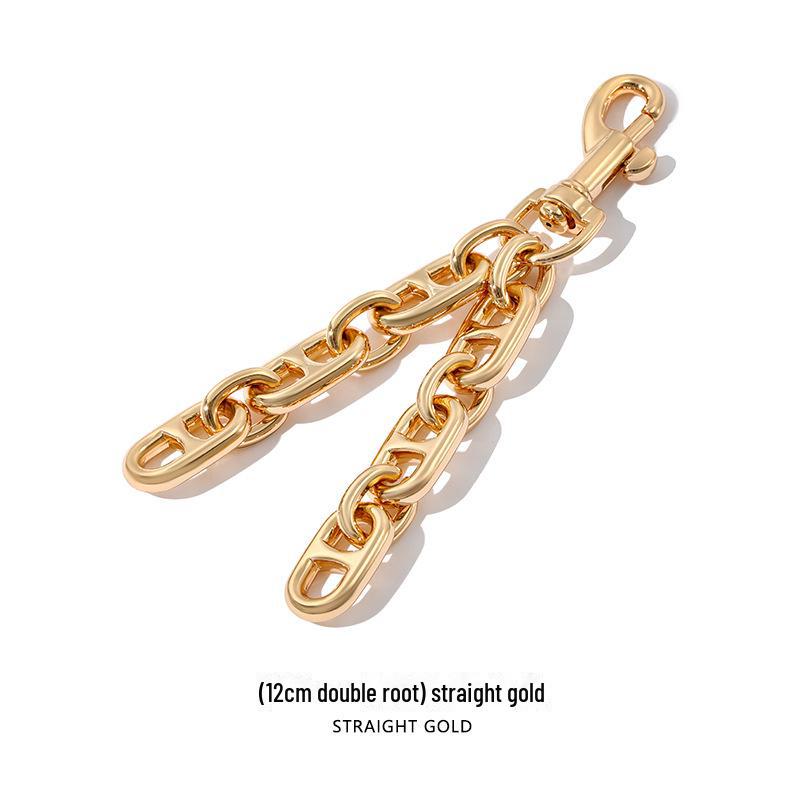 Женская сумка-слингер подмышкой с коротким ремешком и декоративной цепочкой, SP-21, совместима с сумками-седлами GU Chi.