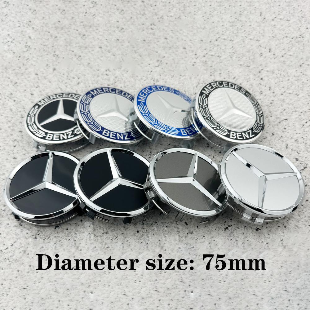 For Benz y1Hub Cap DDD----4Pcs 75mm Car Wheel Center caps badge For Mercedes Benz C207 C218 A207 C117 CLA CLS E Class W212 S212 X166 W176 W205 W246