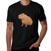 Capybara Polygon Art Tshirt Basic Regular Fit Casual Tshirt