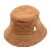 Universal Chemistry Side Thunder Beige Corduroy Bucket Hat