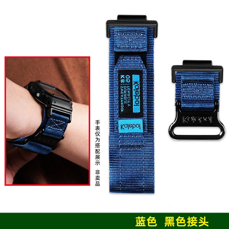 DW5600 GW-M5610 DW-6900 GW-B5600 Нейлоновый холщовый ремешок для Casio GA2100 GM2100 Модифицированный ремешок для часов мужской Наручный ремешок для активного отдыха и спорта