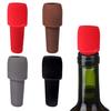 2 Pcs Wine Stoppers Bottle Corks Silicone Great Double Seal Leakproof