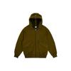 Split Hood Bomber Sweat Olive Unisex Outerwear Green P23CS226