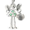 Christmas Tree Alloy Hanging Decoration Girl Love Heart Snowman Reindeer Shape Hanging Ornament Friends