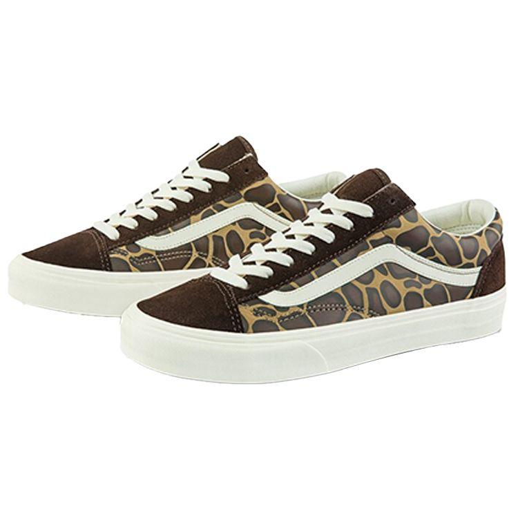 Vans Style 36 Low Top Skate Shoes Unisex Sneakers Brown Leopard-Print VN0A5AOB5DW