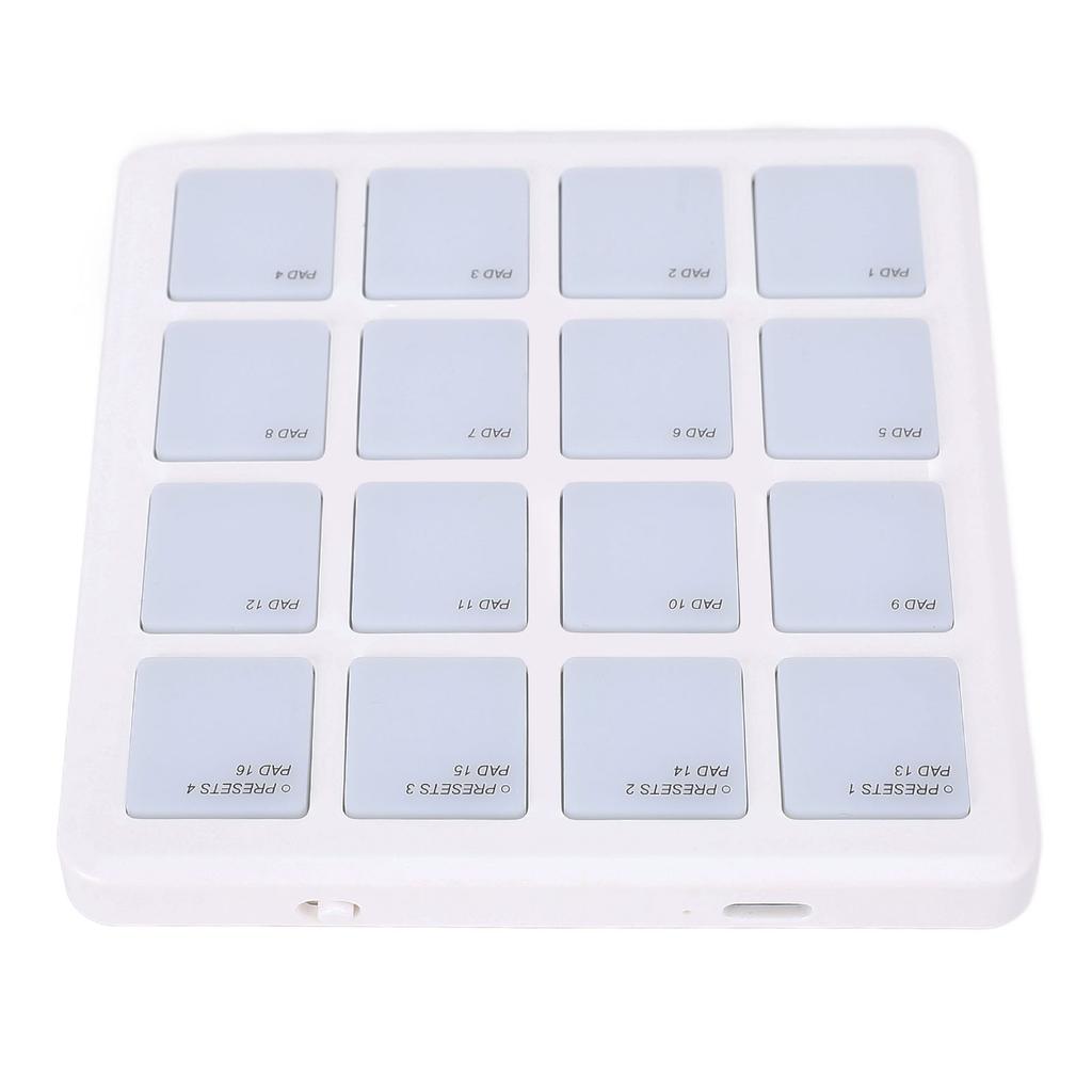 Беспроводной MIDI-контроллер с подсветкой RGB, портативный USB-контроллер C MIDI, ударная панель для аранжировщика