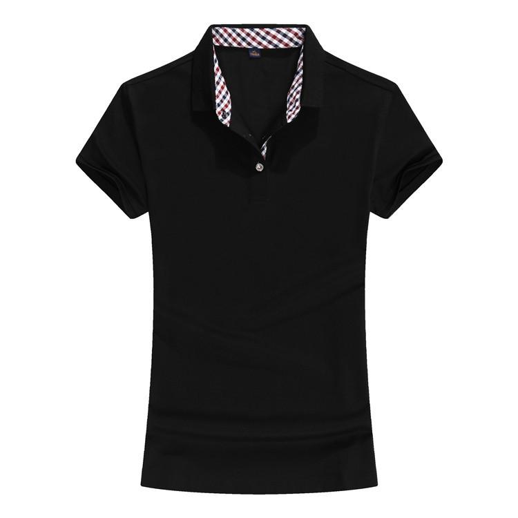 GDS P003 40 шт., женские поло в клетку с жемчужным воротником, 40 шт.